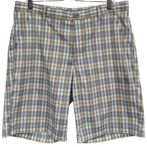 Izod Golf Men's Plaid Shorts Sz 36